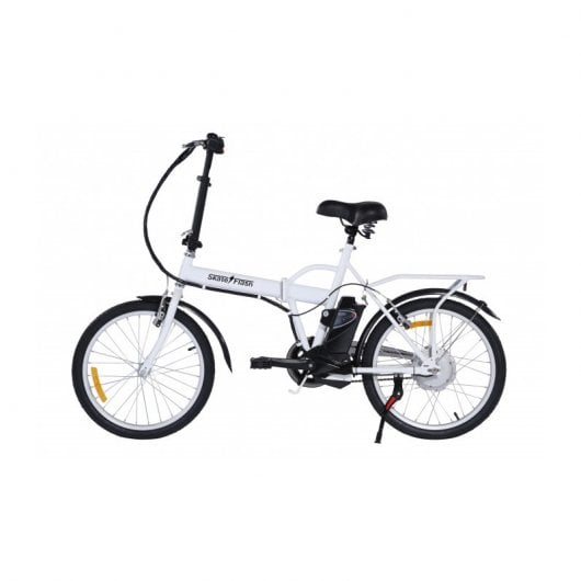Bicicleta Eléctrica Skateflash Folding E-Bike Blanco