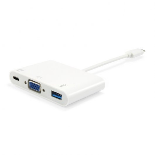 Cable Adaptador Equip USB Tipo C Macho A VGA Hembra