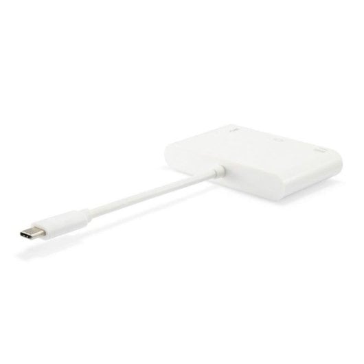Adaptateur USB-C Equip 134435 VGA 15cm Power Delivery Blanc
