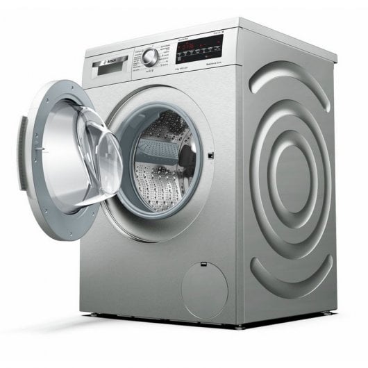 Bosch WUQ2848XES Lavadora de Carga Frontal 8Kg A+++ Acero Inoxidable