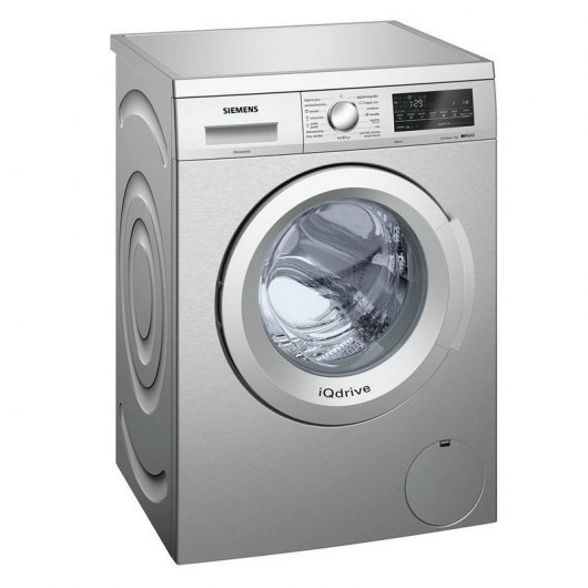 Siemens WU12Q48XES Lavadora de Carga Frontal 8Kg A+++ Acero Inoxidable