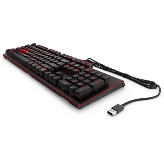 HP Teclado OMEN by 1100 tastiera Giocare USB Nero