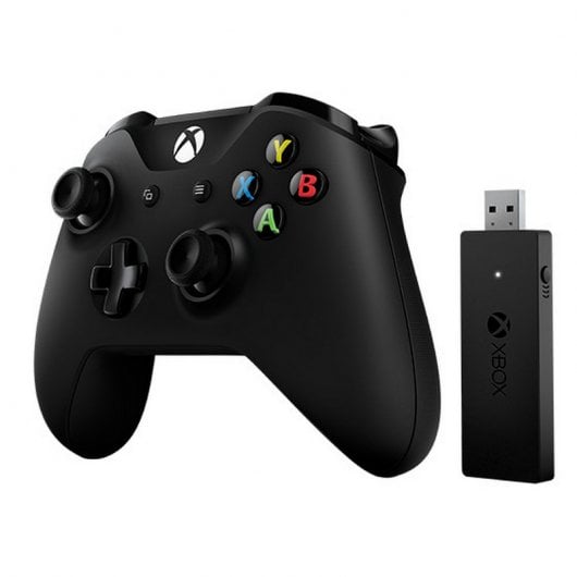 Microsoft Xbox Controller Comando para PC + Adaptador Wireless PC