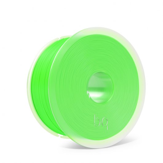 BQ Filamento PLA Easy Go 1,75mm Verde Fluorescente