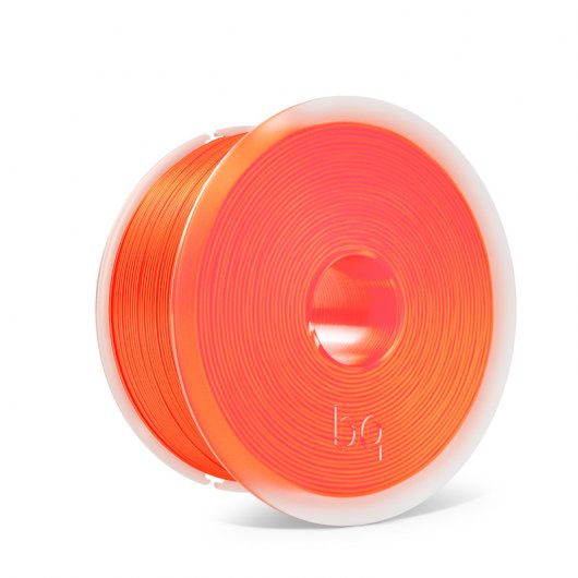 BQ Filamento PLA Easy Go 1,75mm Naranja Fluorescente