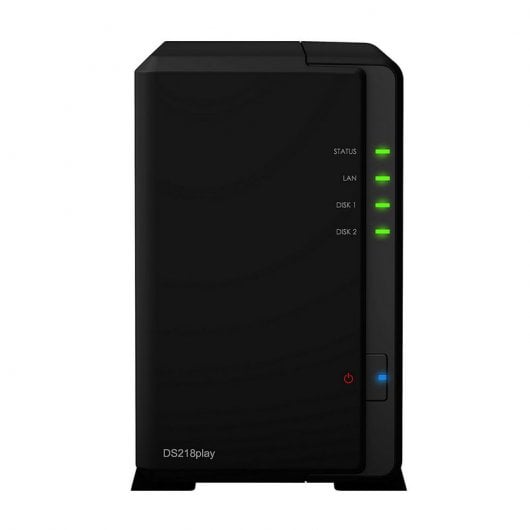 Synology DS218Play Servidor NAS Negro