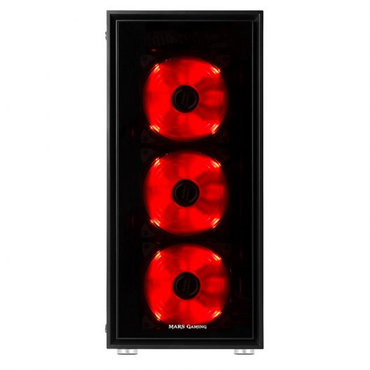Tacens Mars Gaming MC7 USB 3.0 Cristal Templado Negro