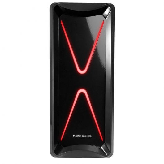 Tacens Mars Gaming MC6 USB 3.0 con Ventana Negro