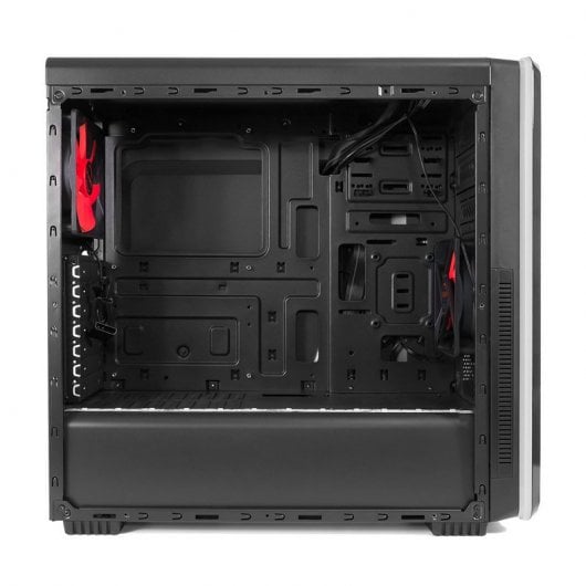 Tacens Mars Gaming MC6 USB 3.0 con Ventana Negro