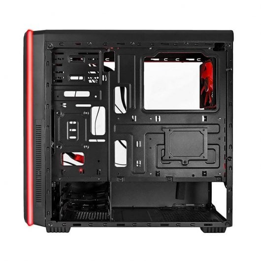 Tacens Mars Gaming MC6 USB 3.0 con Ventana Negro