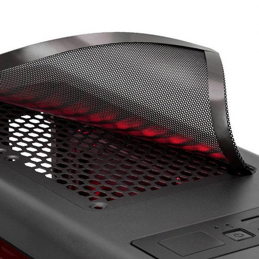 Tacens Mars Gaming MC6 USB 3.0 con Ventana Negro