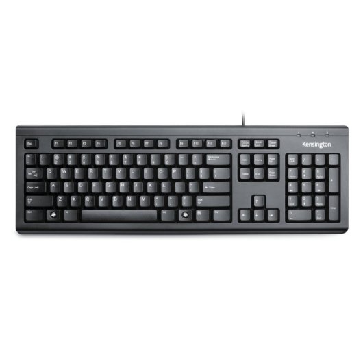 Teclado USB Kensington ValuKeyboard preto