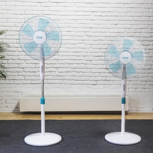 Cecotec ForceSilence 500 Ventilador de Pie Oscilante
