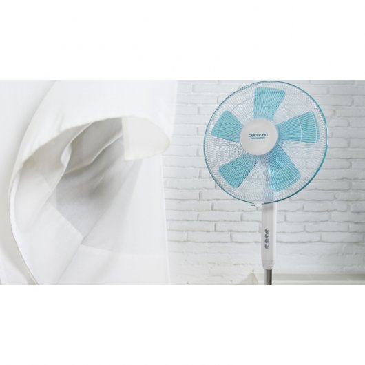 Cecotec ForceSilence 500 Ventilador de Pie Oscilante