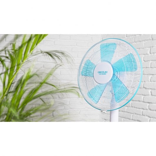 Cecotec ForceSilence 500 Ventilador de Pie Oscilante