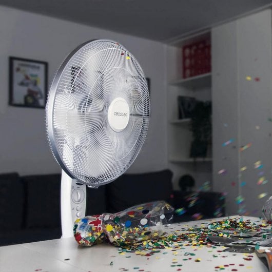 Cecotec ForceSilence 1010 Extremeflow Ventilador de Pie Oscilante