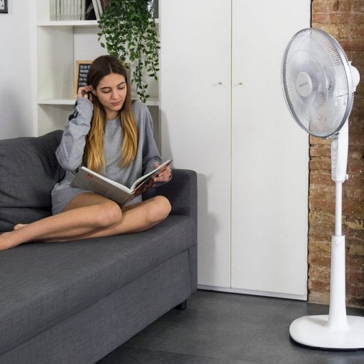 Cecotec ForceSilence 1010 Extremeflow Ventilador de Pie Oscilante