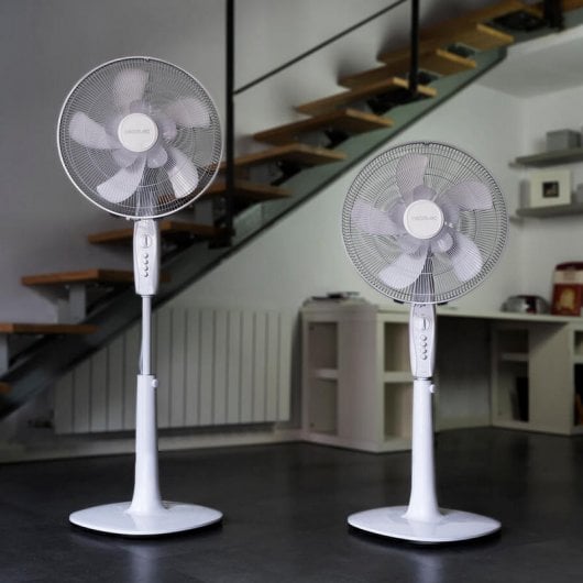 Cecotec ForceSilence 1010 Extremeflow Ventilador de Pie Oscilante