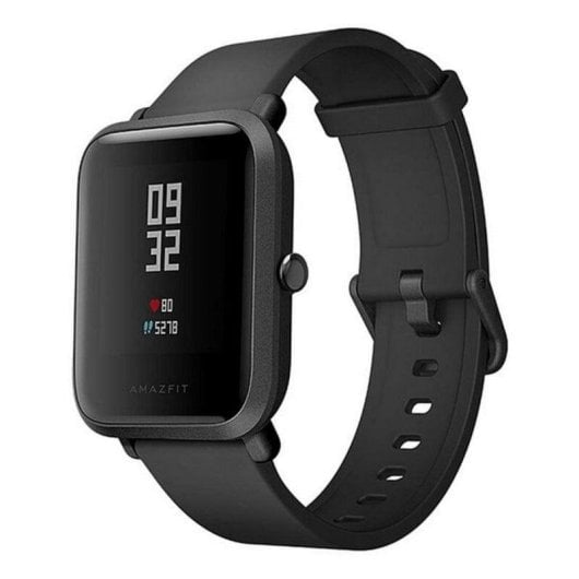 Amazfit Bip Bluetooth GPS 42mm LED Preto Resistente Água IP68 Pulsómetro Sono