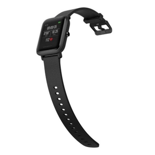 Amazfit Bip Bluetooth GPS 42mm LED Preto Resistente Água IP68 Pulsómetro Sono