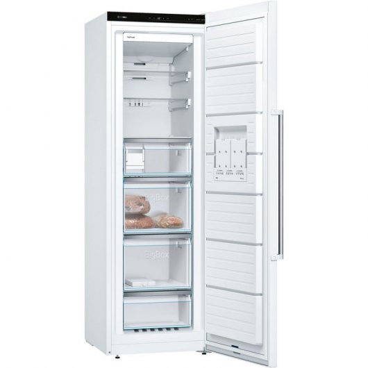 Bosch Serie 6 GSN36AW3P Congelador Vertical No Frost 242L A++ Blanco