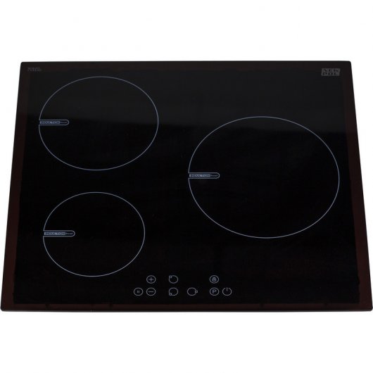 New Pol NW3IND Encimera de Inducción 3 Zonas Negro