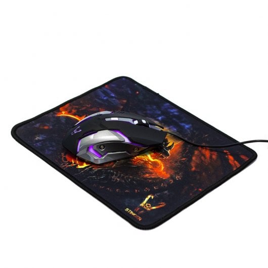 Woxter Stinger FX 80M Ratón Gaming + Alfombrilla