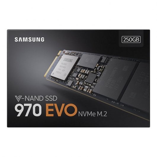 Samsung SSD 970 EVO NVMe M.2 250 GB