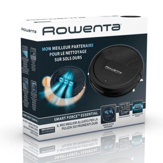 Robot Aspirapolvere Rowenta Smart Force Essential Navigazione Sensori Autonomia 150 min