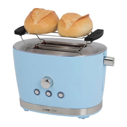 Clatronic TA 3690 Tostador 2 Rebanadas Azul