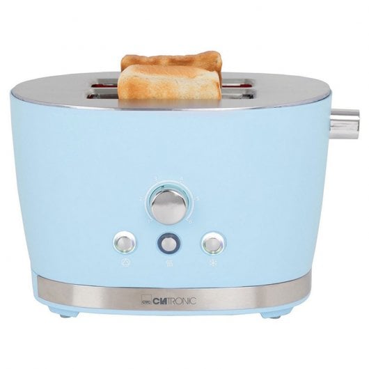 Clatronic TA 3690 Tostador 2 Rebanadas Azul