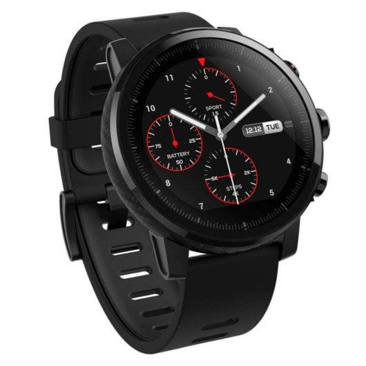 Amazfit Stratos Bluetooth GPS 34mm LCD Preto Resistente à Água 5ATM Pulsómetro Sono