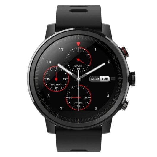 Amazfit Stratos Bluetooth GPS 34mm LCD Preto Resistente à Água 5ATM Pulsómetro Sono