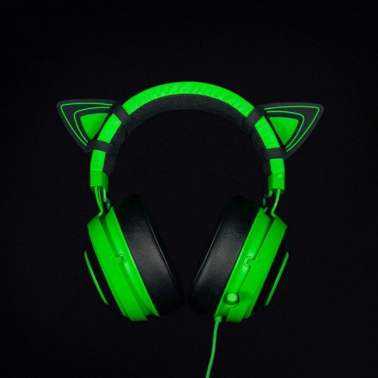 Razer Kitty Ears para Kraken Green