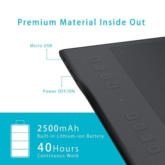 Huion INSPIROY Q11K Tableta Gráfica