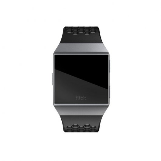 Fitbit Correa Sport Perforada Negra/Gris Grande para Ionic
