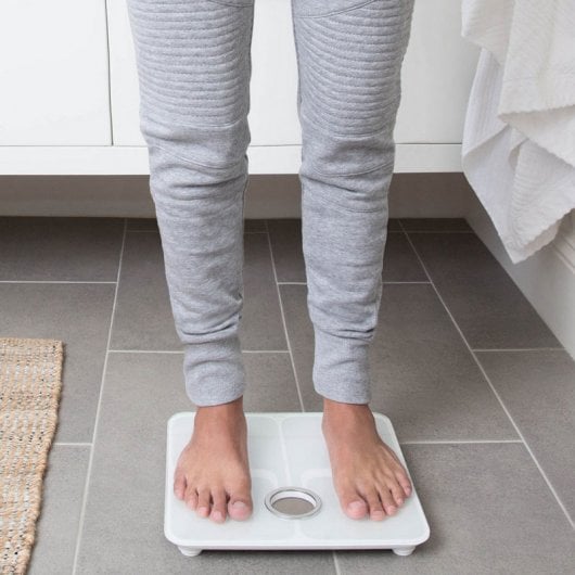 Fitbit Aria 2 Báscula Inteligente con WiFi Blanca