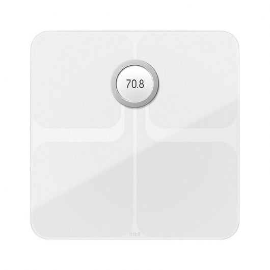 Fitbit Aria 2 Báscula Inteligente con WiFi Blanca