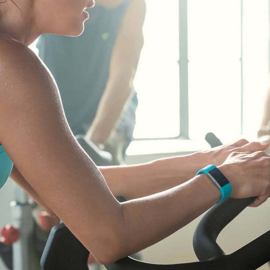 Fitbit Charge 2 Pulsera de Actividad Turquesa Grande