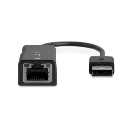 Adaptador USB 2.0 a Ethernet RJ-45 Belkin F4U047BT Negro