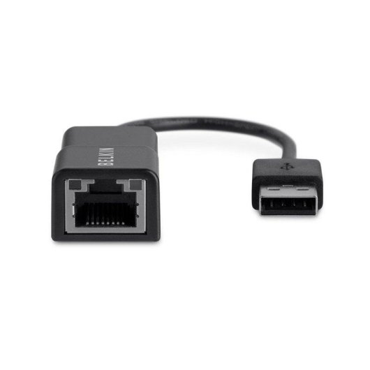 Adaptador USB 2.0 a Ethernet RJ-45 Belkin F4U047BT Negro
