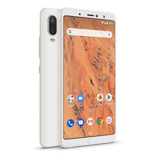 BQ Aquaris X2 3/32Gb Blanco/Dorado Libre
