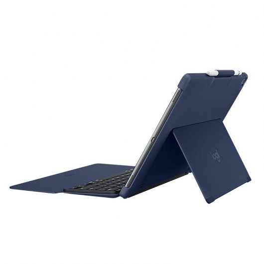 Logitech Slim Combo Funda Azul con Teclado para iPad Pro 12.9"