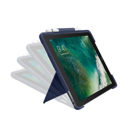 Logitech Slim Combo Funda Azul con Teclado para iPad Pro 12.9"