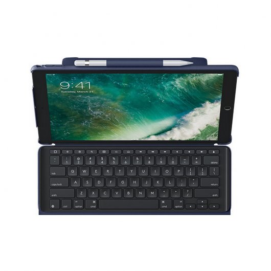 Logitech Slim Combo Funda Azul con Teclado para iPad Pro 12.9"