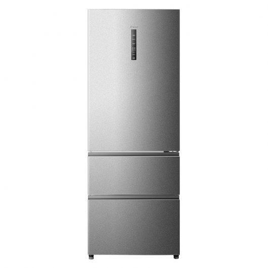 Haier A3FE742CMJ Frigorífico Combi A++ Acero Inoxidable