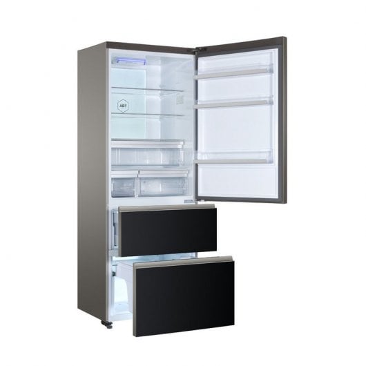 Haier A3FE742CGBJ Frigorífico Combi A++ Negro