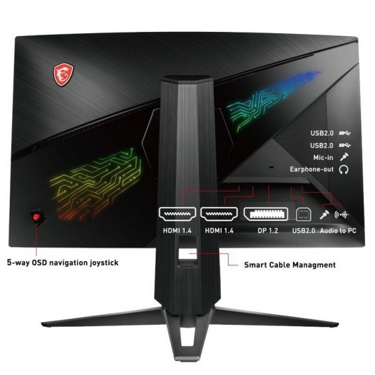 MSI Pack MSI Optix MPG27C 27" LED FullHD 144Hz Curvo