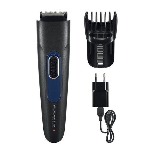 Máquina de Cortar Cabelo Rowenta TN2800F4 Sem Fios 90min 11 Comprimentos Barba Inox