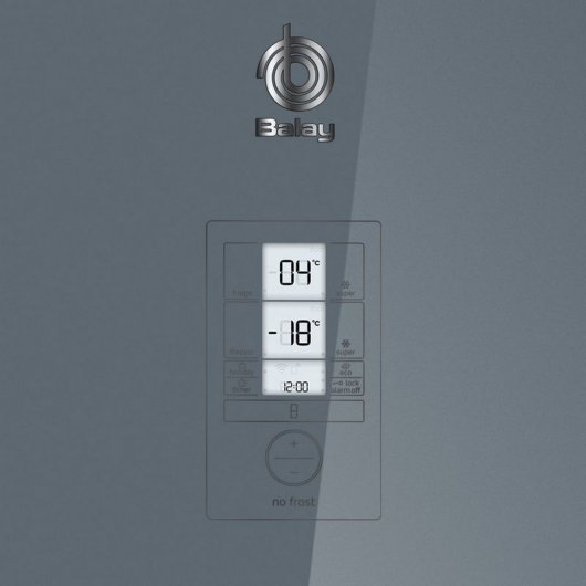 Balay 3KF6997GI Frigorífico Combi A++ Gris